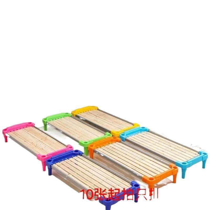 幼儿床午休叠午睡园床单人床儿童塑料木床早教无品牌/床叠床板托,淘宝优惠券,粉丝福利购,淘宝优惠卷