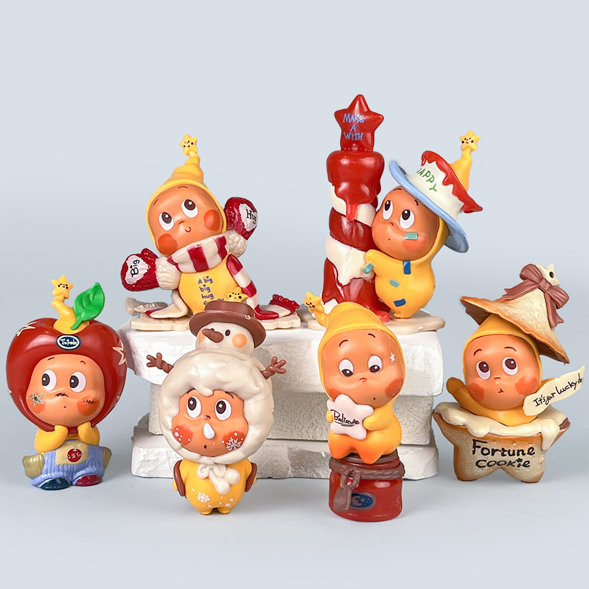 来自星星的礼物系列星星人盲盒手办卡通心可爱潮玩动漫摆件,淘宝优惠券,粉丝福利购,淘宝优惠卷