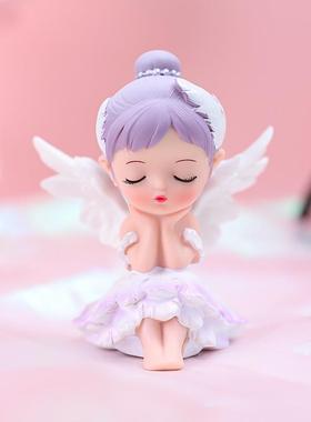 家居创意唯美可爱芭蕾舞女孩小摆件女生日礼品客厅桌面装饰品