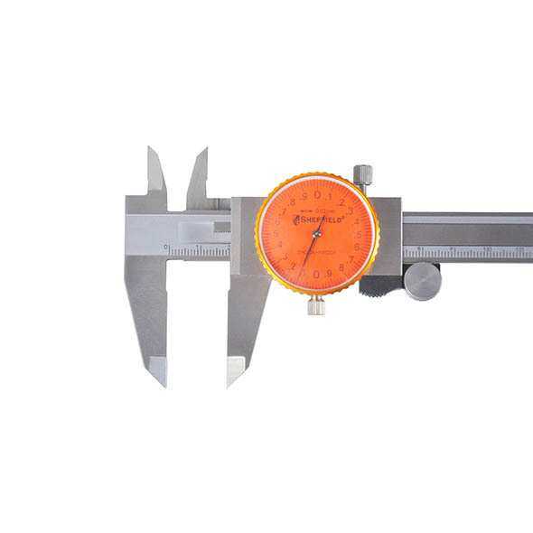 钢盾S071011表盘式游标卡尺150mm 200mm 带表卡尺,淘宝优惠券,粉丝福利购,淘宝优惠卷