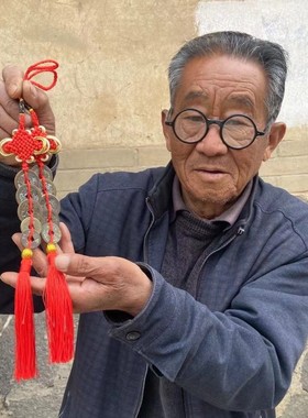 五帝钱门对门真品压门槛入户门厕所窗户卧室保真六帝铜钱葫芦挂件