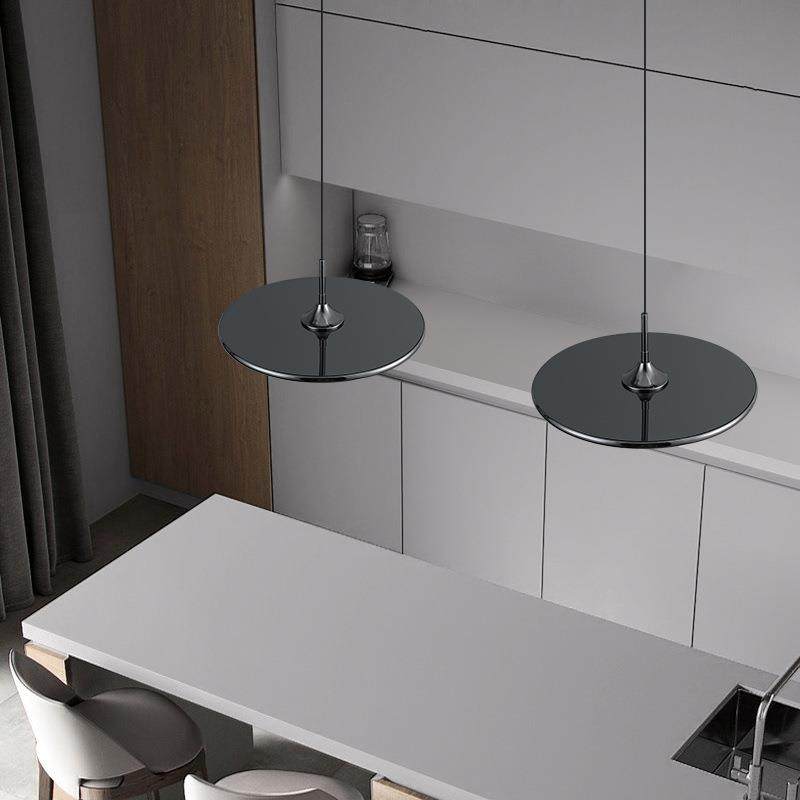 超亮餐厅吊灯现代简约飞碟2025年新款极简轻奢超薄饭厅圆桌餐吊灯,淘宝优惠券,粉丝福利购,淘宝优惠卷