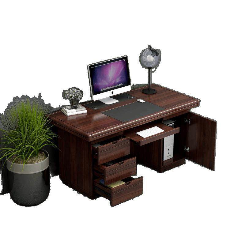 家用写字台书桌办公桌子台式电脑桌单人带抽屉锁办公桌职员办公室,淘宝优惠券,粉丝福利购,淘宝优惠卷