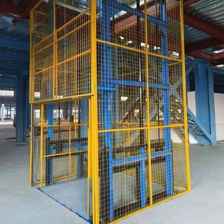 液压升降货梯车间厂房物流货物升降固定导轨式升降防坠货梯平台,淘宝优惠券,粉丝福利购,淘宝优惠卷