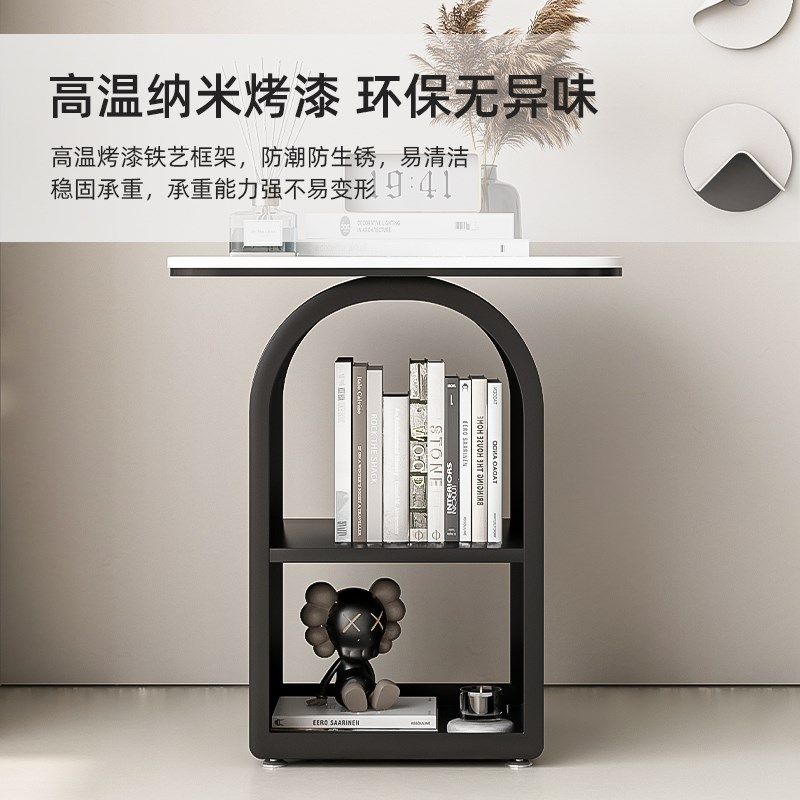 小户型卧室床头柜轻奢沙发边几方形客厅小桌子家用置物架阳台茶桌,淘宝优惠券,粉丝福利购,淘宝优惠卷