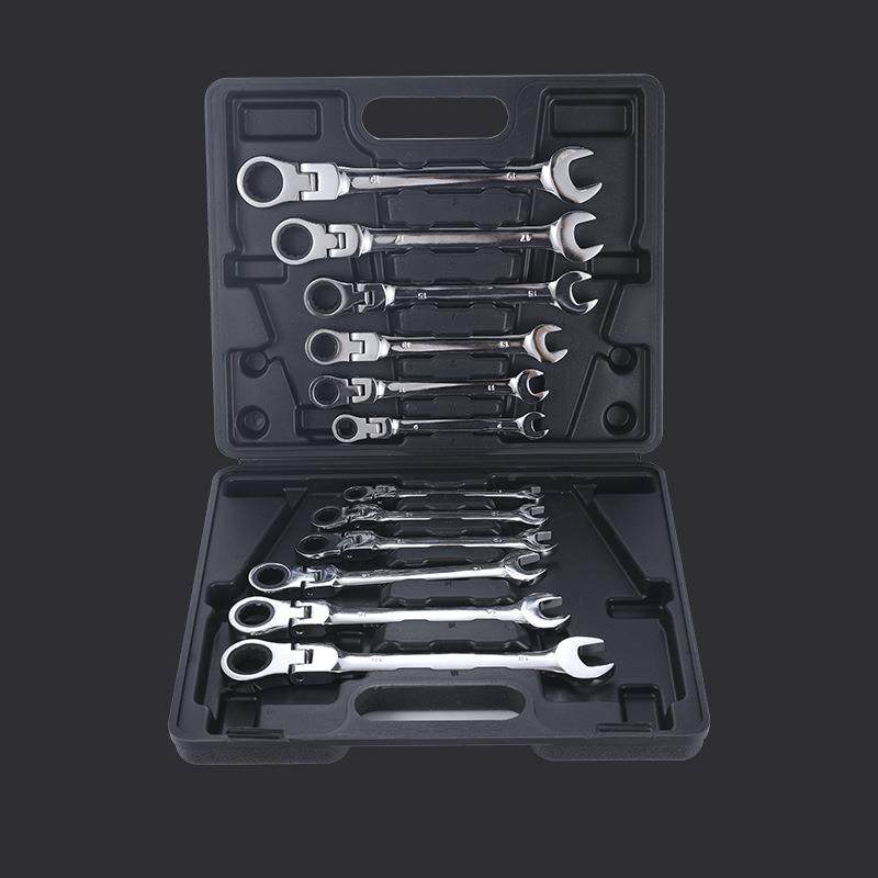 12PC两用棘轮扳手活动 固定头 汽修工具72齿12件套棘轮扳手组套,淘宝优惠券,粉丝福利购,淘宝优惠卷