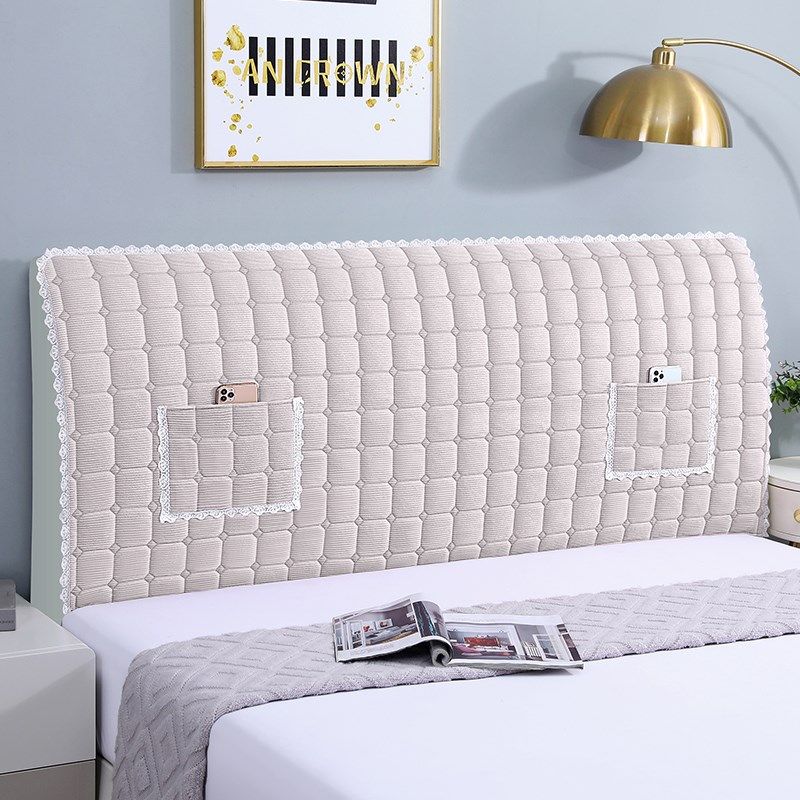 2023新款床头套罩全包防尘罩套加厚绒布床头罩简约床头靠背可拆洗,淘宝优惠券,粉丝福利购,淘宝优惠卷