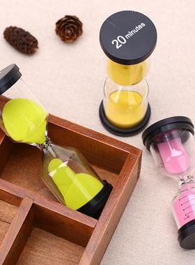 儿童计时器学习家居办公工艺品1/3/5/10/15/30分钟流沙倒计时摆件