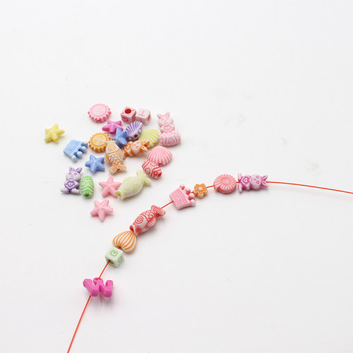 弱视训练珠子工具串珠儿童远视散光穿珠仪视力矫正玩具益智专注力 - 图1