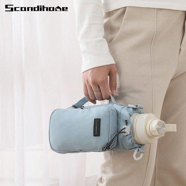 多功能水壶包斜挎手提饮料瓶户外旅行旅游便携水杯收纳袋保温杯套,淘宝优惠券,粉丝福利购,淘宝优惠卷