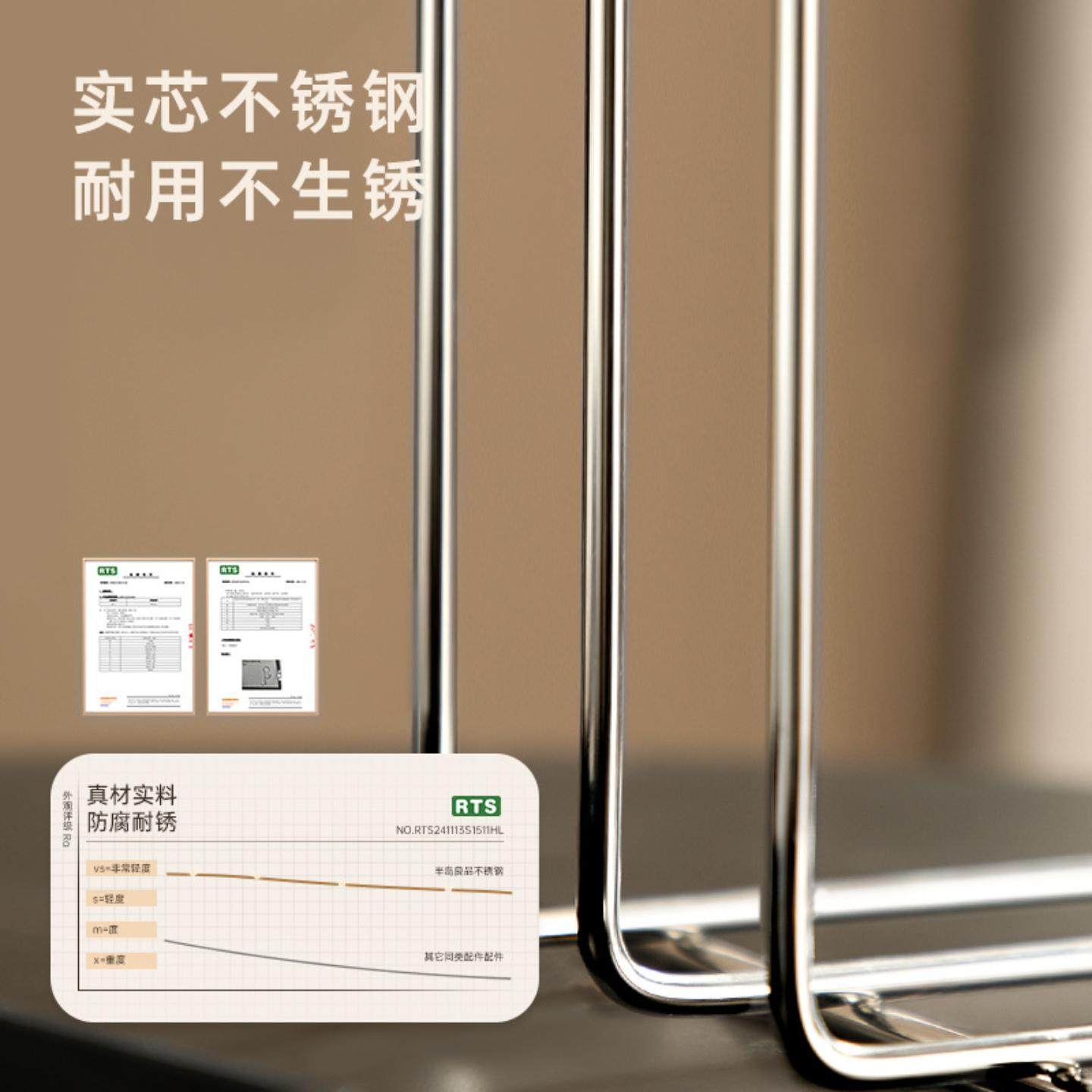 抹布沥水架不锈钢家用高档窄边挂洗碗布海绵窗台专用厨房晾抹布架,淘宝优惠券,粉丝福利购,淘宝优惠卷