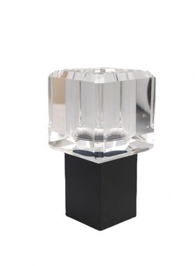 新中式水晶花器花插摆件样板房售楼部卧室书房客厅桌面玄关饰品