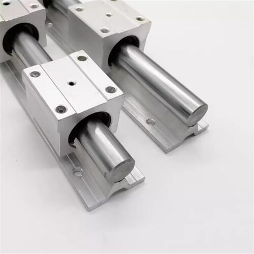 SBR导轨铝托/带光轴直线导轨开口滑块SBR12SBR16 SBR20 SBR25-50 - 图2