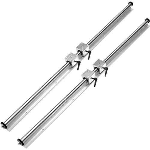 SBR导轨铝托/带光轴直线导轨开口滑块SBR12SBR16 SBR20 SBR25-50 - 图0
