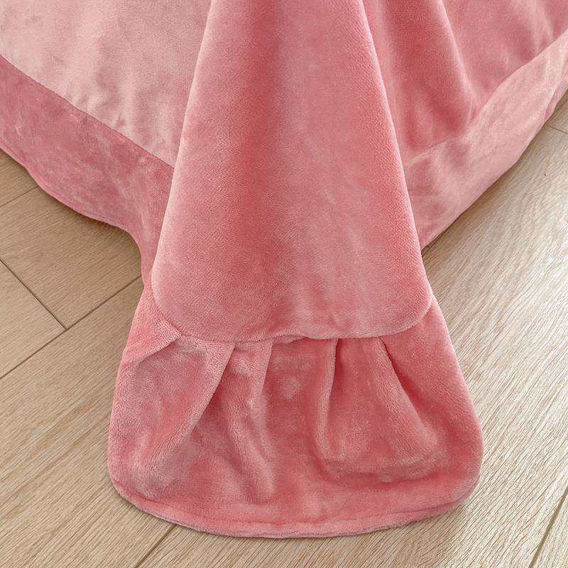 a类母婴加厚保暖亲肤雪花绒四件套珊瑚绒床单被套加绒床上三件套,淘宝优惠券,粉丝福利购,淘宝优惠卷