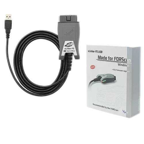 Vgate vLinker FS ELM327 HS/MS-CAN OBD2适用Ford Mazda故障检测 - 图2