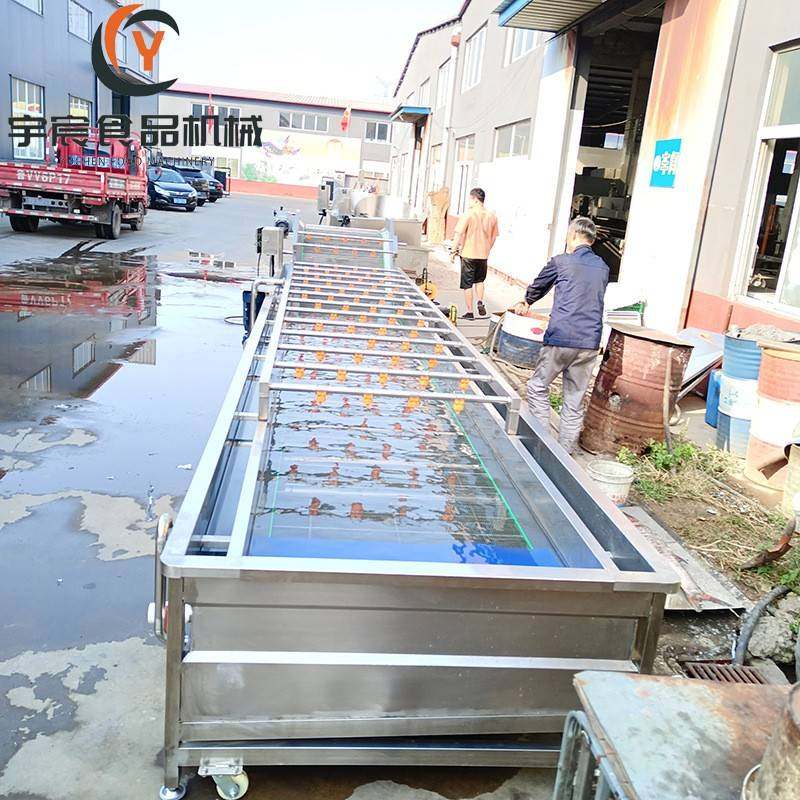 全自动果蔬海鲜气泡清洗机菠萝蜜榴莲清洗机预制菜加工全套设备,淘宝优惠券,粉丝福利购,淘宝优惠卷