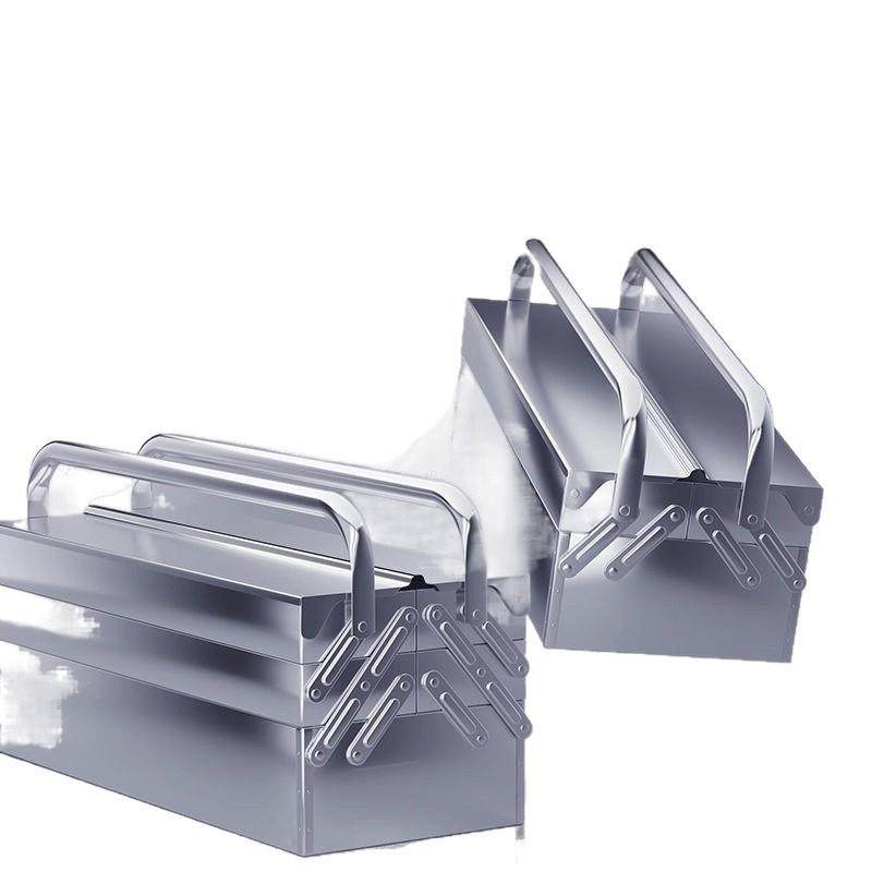 五金加厚工具箱不锈钢收纳箱锁扣空箱特大号三层折叠汽修维修其它,淘宝优惠券,粉丝福利购,淘宝优惠卷