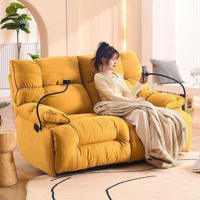 双人电动沙发可睡可躺摇椅多功能网红小户型家用休闲客厅懒人躺椅,淘宝优惠券,粉丝福利购,淘宝优惠卷