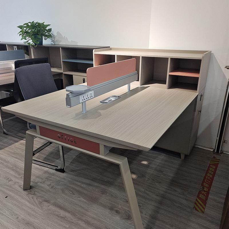 职员办公桌椅组合2两人位简约现代办公室桌子屏风工位电脑桌卡座,淘宝优惠券,粉丝福利购,淘宝优惠卷