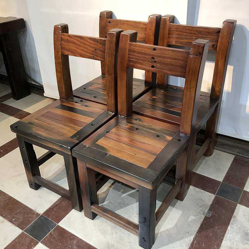 老船木家具户外仿古实木靠背椅现代中式住宅茶椅单人洽谈休闲客椅,淘宝优惠券,粉丝福利购,淘宝优惠卷