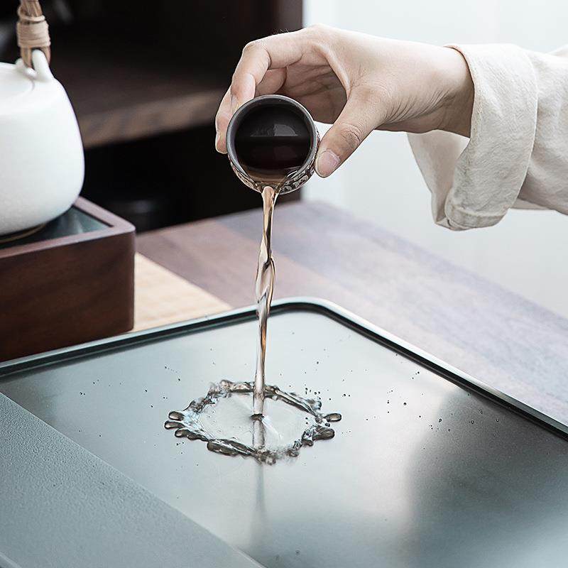 天罗绿茶盘客厅家用轻奢现代高端办公室单独整块天然乌金石茶台几,淘宝优惠券,粉丝福利购,淘宝优惠卷