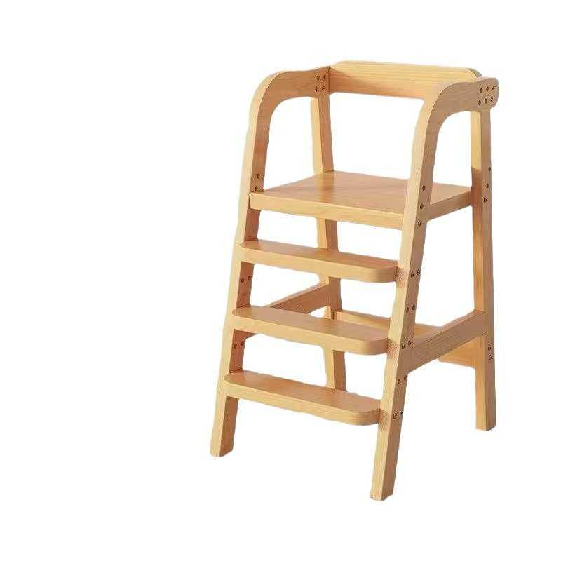 lw0宝宝餐椅实木可升降调节家用学习写字座椅矫正坐姿带脚垫成长,淘宝优惠券,粉丝福利购,淘宝优惠卷