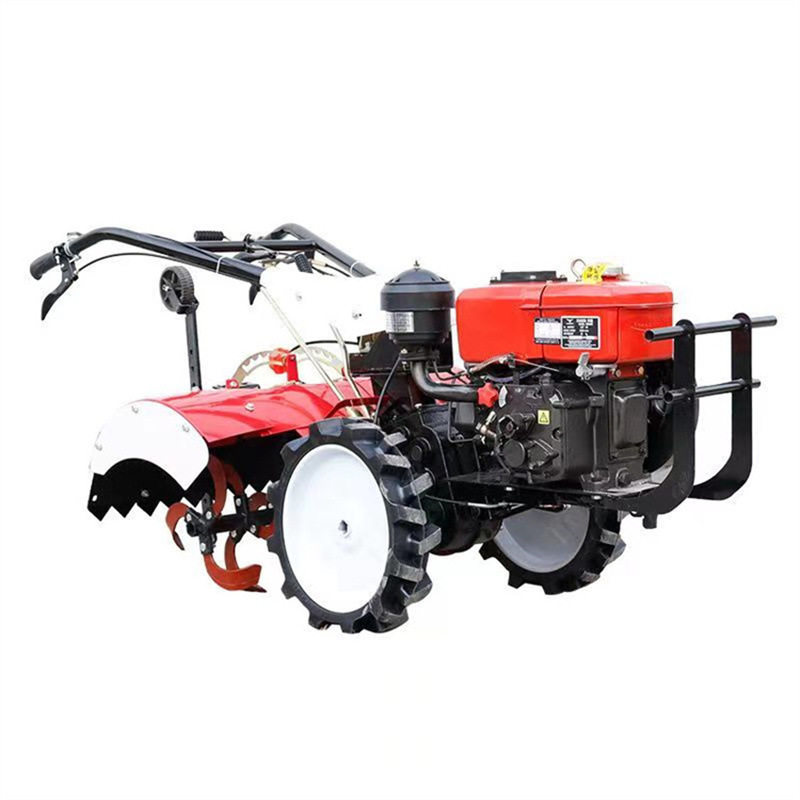 Hot-selling 15-horsepower diesel rotary tiller, hilly and mountainous orchard soil loosening tiller, tiller for plowing fields