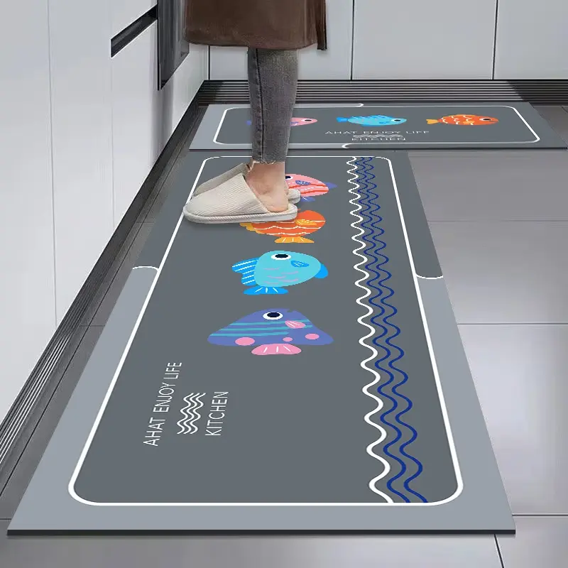 【下单立减50】厨房专用地垫防滑吸水吸油耐磨厨房满铺全铺长条JH,淘宝优惠券,粉丝福利购,淘宝优惠卷