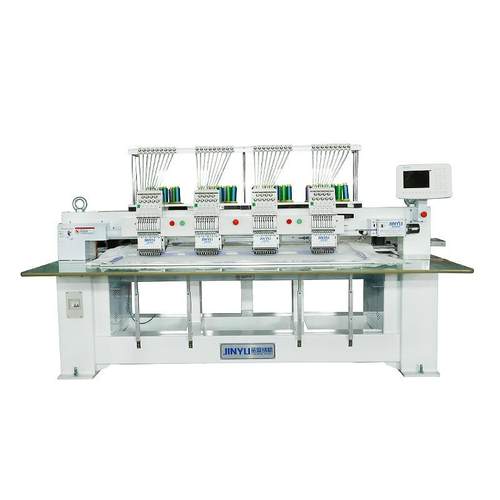 商用四头电脑绣花机家用多头成衣绣帽绣机平绣机 - 图3