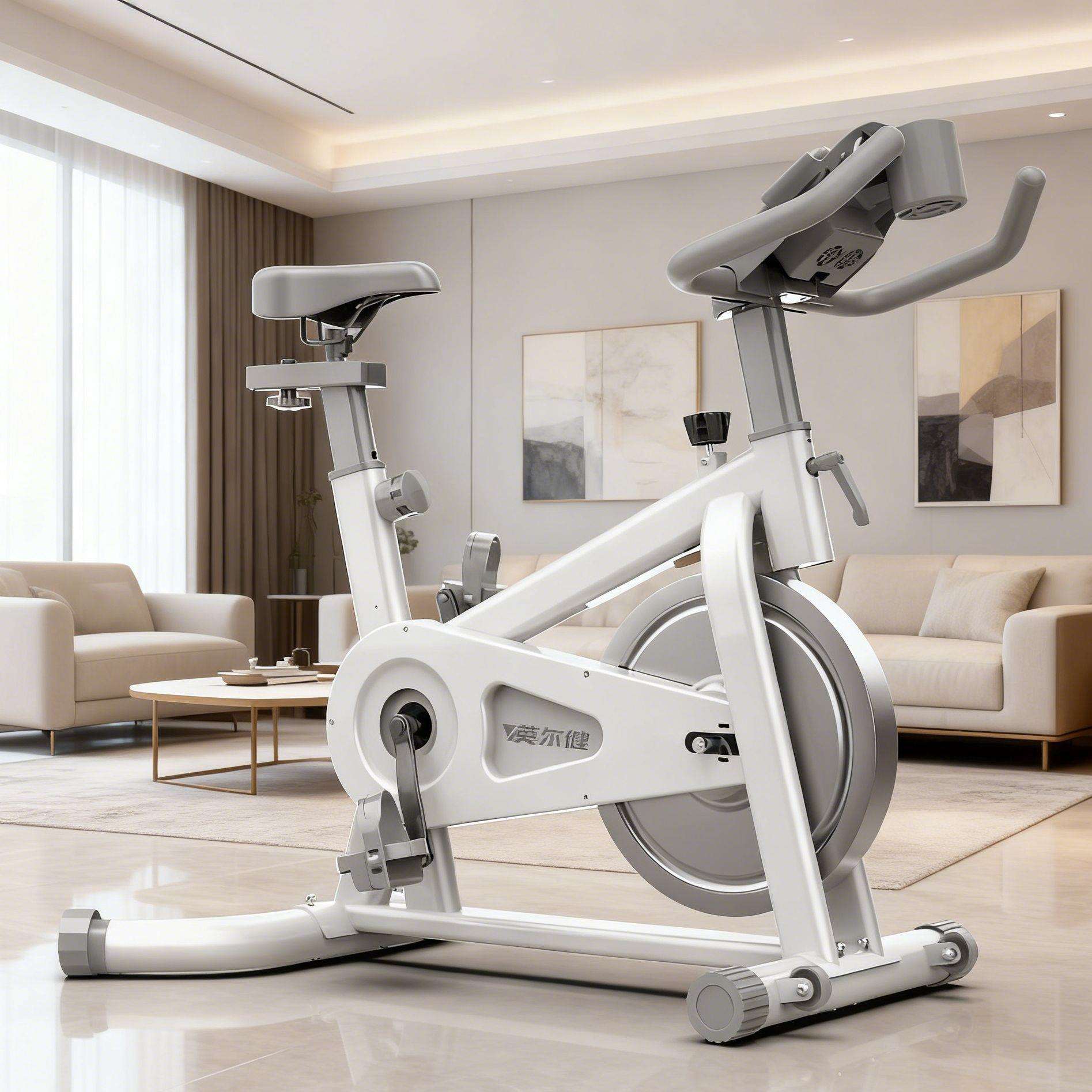 Source Factory Dynamic Bike Home Exercise Bike Indoor Silent Fitness Equipment Pedal Bicycle