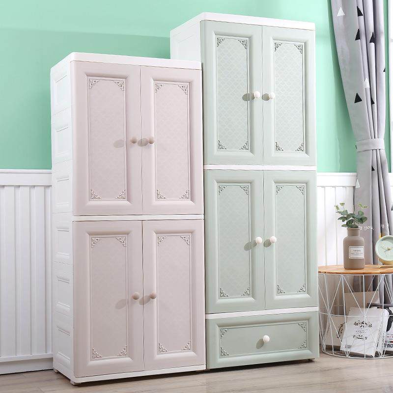 24年新款抽屉式收纳柜圆弧边角底座加固调节器滑轮PP双开门收纳柜,淘宝优惠券,粉丝福利购,淘宝优惠卷