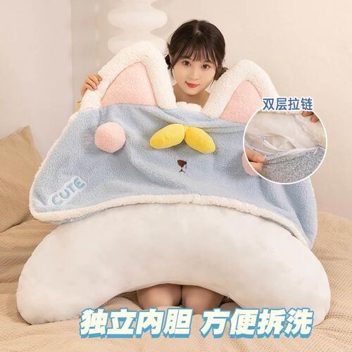 床头软包靠背榻榻米靠垫护腰垫沙发抱枕大靠枕床上看书枕头床靠女 - 图1