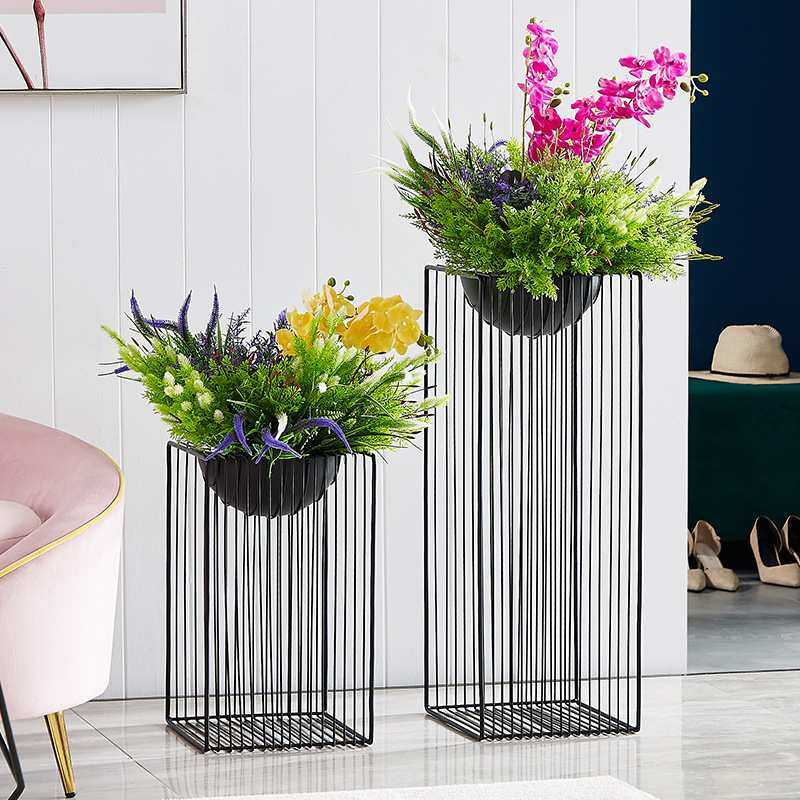 北欧简约铁艺落地式绿萝花架子创意阳台装饰绿植架客厅花盆植物架,淘宝优惠券,粉丝福利购,淘宝优惠卷