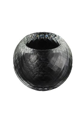 大号机磨水晶刻面花瓶工艺礼品笔筒聚宝盆 工厂水晶灯配件大全