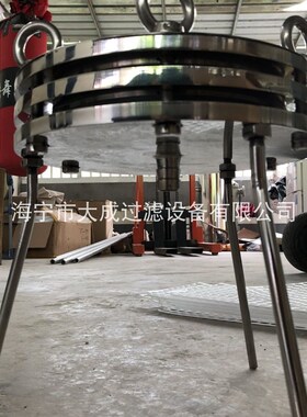 不锈钢304正压过滤器实验室精密过滤器桶式负压真空抽滤装置双层