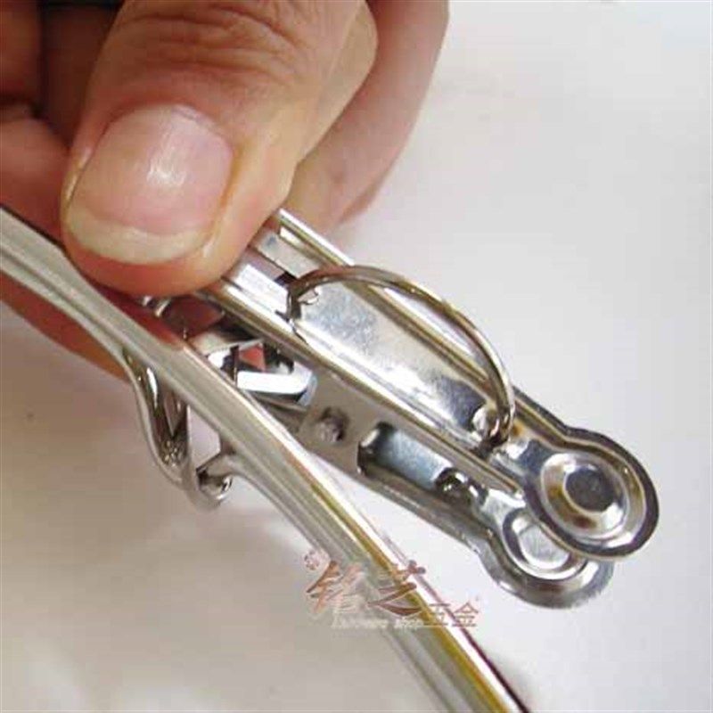 热销创意多夹子不锈钢衣架 多功能一字形夹内衣 小件衣物 晒袜架,淘宝优惠券,粉丝福利购,淘宝优惠卷