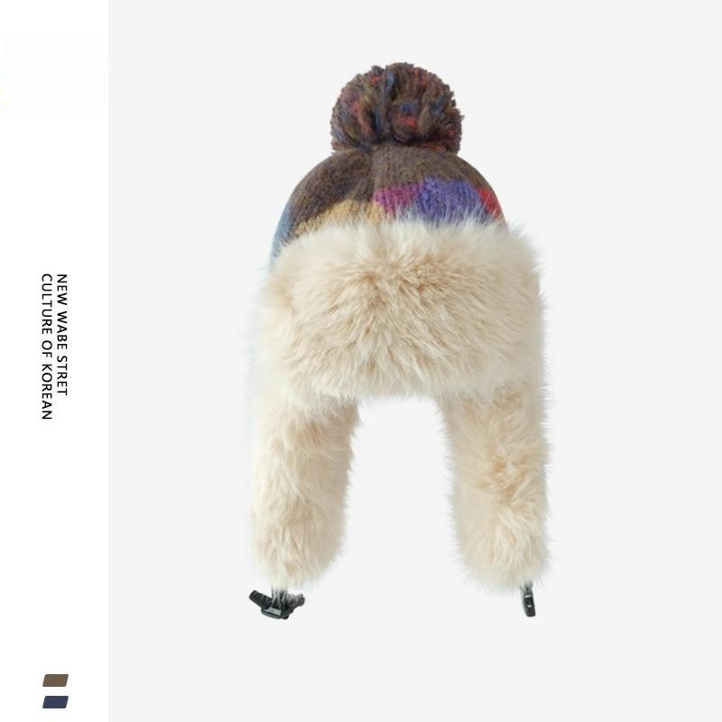 【官网正品】Horgias哈吉斯尼森哈尔滨雷锋帽冬可爱防寒加厚兔毛,淘宝优惠券,粉丝福利购,淘宝优惠卷