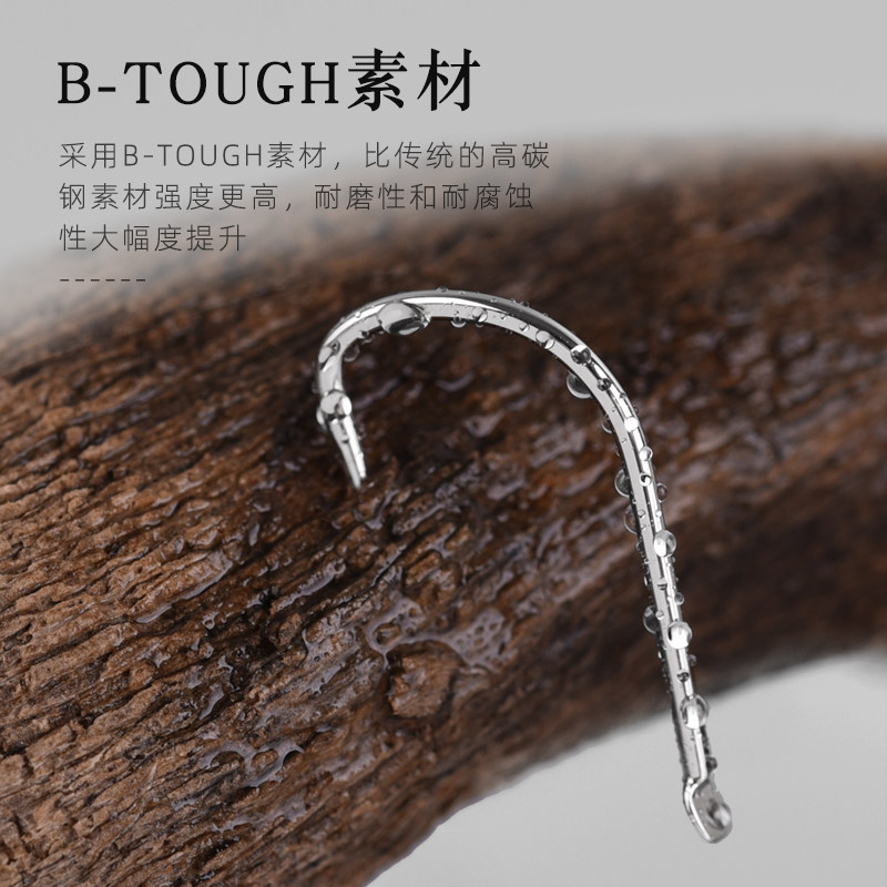 BKK鲢鱅专用鱼钩新关东无刺成品子线双钩绑好有刺伊势尼浮钓鲢鱅,淘宝优惠券,粉丝福利购,淘宝优惠卷