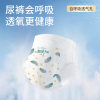 R Qian silk soft oxygen permeable baby diapers breathable and leak-proof for male and female babies 1 pack formal + 1 pack wet wipes 20 pumps