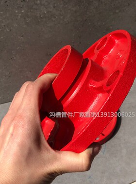 沟槽转换法兰 消防沟槽法兰盘 卡箍法兰 高颈法兰 沟槽转兰DN114