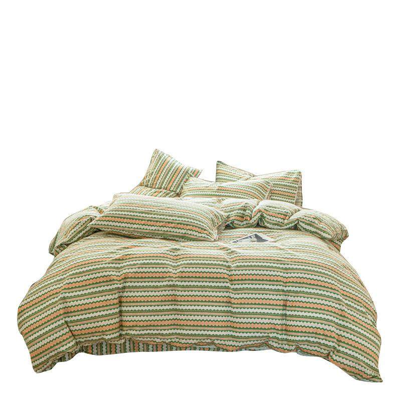 新款100全棉床上四件套全棉磨毛三件套发热加厚保暖床上用品冬季,淘宝优惠券,粉丝福利购,淘宝优惠卷