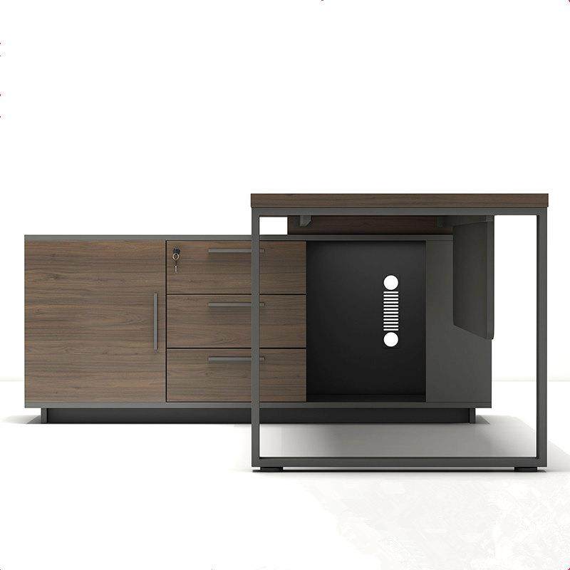 办公室老板桌单人班台总裁桌简约现代主管桌经理财务办公桌椅组合,淘宝优惠券,粉丝福利购,淘宝优惠卷