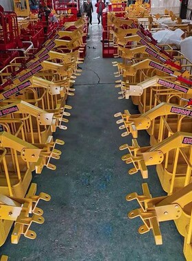 吊车吊篮顶框360度旋转吊框高空作业吊车臂头徐工配件大全通用筐