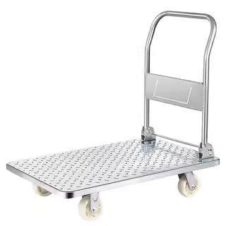 飞达平板车钢板小推车手推车便携小拉车折叠小拖车铁板搬运车,淘宝优惠券,粉丝福利购,淘宝优惠卷