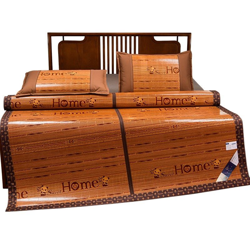 凉席夏季2024新款学生宿舍单人草席夏天竹席家用可折叠双面席子,淘宝优惠券,粉丝福利购,淘宝优惠卷