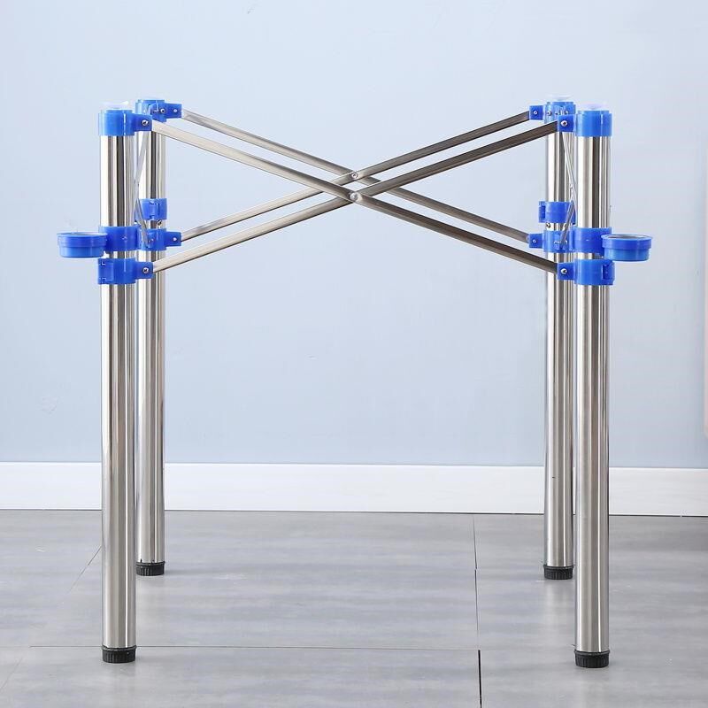 桌架子桌腿可折叠支架不锈钢桌脚铁艺加厚桌子腿伸缩架子餐台脚架,淘宝优惠券,粉丝福利购,淘宝优惠卷