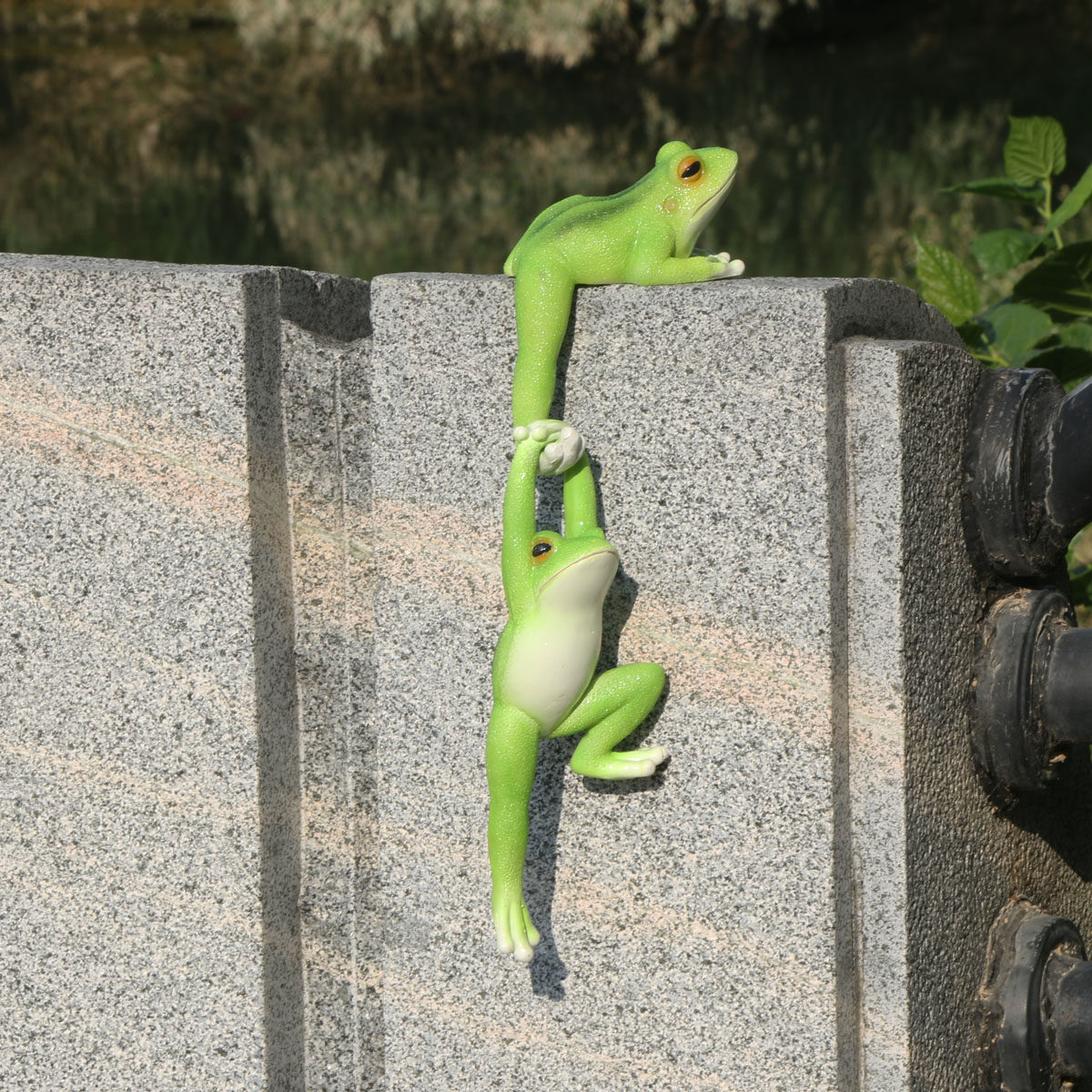 创意仿真青蛙摆件微景观造景花盆园艺庭院挂件装饰品树脂工艺品,淘宝优惠券,粉丝福利购,淘宝优惠卷