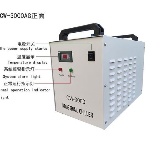 工业冷水机CW3000制冷机雕刻机主轴降温水箱CW5200激光工业水冷机 - 图2