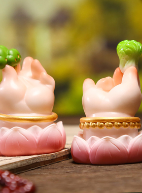 创意可爱治愈摆件工位情绪稳定器